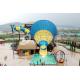 Interesting big Fiberglass Water Slides for 4 persons / time