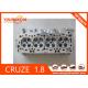 Cheverolet Cruze 1.8 F18D4 Engine Cylinder Head 55568363 55571690 Aluminium Material