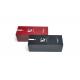Red Glossy 1500g Cardboard Wine Bottle Storage Boxes