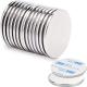 Permanent NdFeB Material Super Strong Round Disc N52 Neodymium Magnet with 3M Adhesive