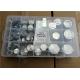 Carbon Steel Machine Nut And Bolt Assortment Kits Zinc Plating M1 - M24mm Size