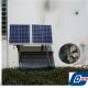25 Watt Air Conditioning Solar Vent Fan With 12V Brushless DC Motor For Home Use