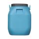 50L Square Blue Plastic Barrel Drum Removable Bucket Chemical ISO9001