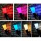 RGB colors solar led wall lamp motion sensor maual color changing Landscape decorative wall lamp