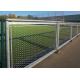 Yuntong Stainless Steel Wire Rope Mesh / Metal Rope Mesh For Protect School Football