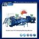 PVC Air Blowing Shoe Making Machines Rotary Style Full Automatic