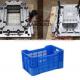 Plastic turnover box mould , injection molds custom , High precision  factory