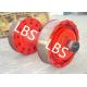 10ton or 20ton Smooth Wire Rope Winch Drum Split Type Groove Sleeves
