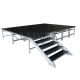 Beautifully Aluminum Indoor Show Stage Platform  Disassemble Stable 800mm - 1200mm