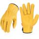 Tear Proof Hand Leather Gloves Dexterity Easy On And Off   S - XL Size