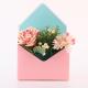 Recycled Materials Square Luxury Valentine's Day Flower Gift Packaging Shopping Paper Box