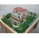 Villa model with landscape and led light , miniature house model