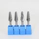 Head Diameter Of 3-25 Mm Tungsten Carbide Burr Bits With Good Mechanical Chemical Stability