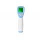 White Blue Non Contact Infrared Thermometer For Body Temperature