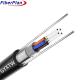 Outdoor Armored Single Multi Mode G652D Duct Fiber Optic Cable Black Aerial Unitube (Central Loose) GYXTW