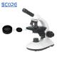 1600X Rotatable Laboratory Biological Microscope Educational Compound Monocular