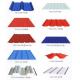 Color Coated Metal Roofing Sheets Customzied For Steel Structure