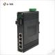 Industrial 4-Port 10/100/1000T 802.3bt 90W PoE + 1-Port 100/1000BASE-X Ethernet Switch
