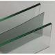 Tempered Laminated Safety Glass With Film Fine Polished Edge Custom Size