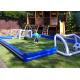 Kids Inflatable Sports Games Inflatable Football Field For House Backyard