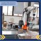 Air Cooled Torch Arc MIG Welding Robot Application In Electric Cabinet Box