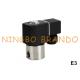 2 Way NC 304 Stainless Steel Solenoid Valve For Water Air Gas 1/8'' 1/4'' 24V 220V