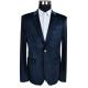 Velvet Slim Fit Mens Knit Blazer Navy Casual  Business Anti  Wrinkle