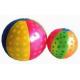 Colorful bar pattern inflatable helium balloon