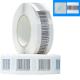 Anti Theft RF 4*4cm Soft Barcode Label Sticker Tag 8.2 MHz EAS Security Barcode Label Roll