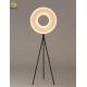 50000 Working Hours Italian LED Floor Lamp With Circular Design And End Aesthetic