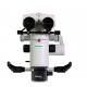 Binoculars Type Dental Operating Microscope 9.8mm-62.5mm Zoom With White Case