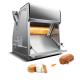 Commercial hotdog bread slicing sides smooth hamburg bread horizontal cutting machine