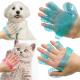 Rubber Cat Hair Glove Comb Dog Hackle Pet Deshedding Brush Glove