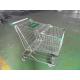 Asian Style 180 Liter Steel Wire Shopping Trolley With Handle Logo