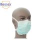 Breathable 3 Layer 9.5cm 17.5cm Disposable Face Masks With Tie