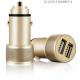 Portable Mobile Phone Electric Cigarette lighter Car Charger With Double USB Ports