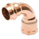 Copper Press Elbow North American Market 1/2 To 4 copper pipe fittings