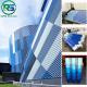 External Commercial Aluminum Art Deco Metal Panels Screen Blue Sky Metal Wall Tiles