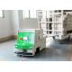 Single Way Autonomous Mobile Robots , Warehouse Tugger AGV Magnetic Tape Guide