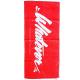 Manufacturer supply Custom High Quality Sublimation Printing Red Cotton Velour Summer Beach Towels With Logo