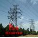 500KV double circuit heavy angle tension transmission line tower