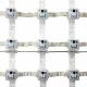 LED mesh screen street building bridge landscape lighting DMX/SPI waterproof transparent soft mesh screen