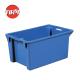 Logistics Stack Nestable HDPE Plastic Crate Recycled Home Office Hotel Restaurant Car Bar