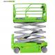 Green color 8m electric man lift with 450KG capacity for maintenance
