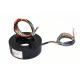 Ø100mm  High Reliability Long life Through Hole Slip Ring With 1000mm Lead Wire