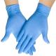 Textured 3.5 Mil Hospital Disposable Blue Nitrile Exam Gloves Anti Slip