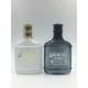 100ml Glass Perfume Bottle Flat Shape Opaque White