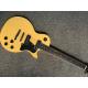 Lp Junior electric guitar yellow color one piece bridge P90 pickups 22 dot inlay frets LP guitar