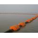 Customized HDPE Assembled Pipe Float Polyethylene Floater for Dredger in Yellow Color