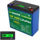 12v 24ah Lifepo4 Lithium Battery Pack Rechargeable Large Capacity With LCD Display